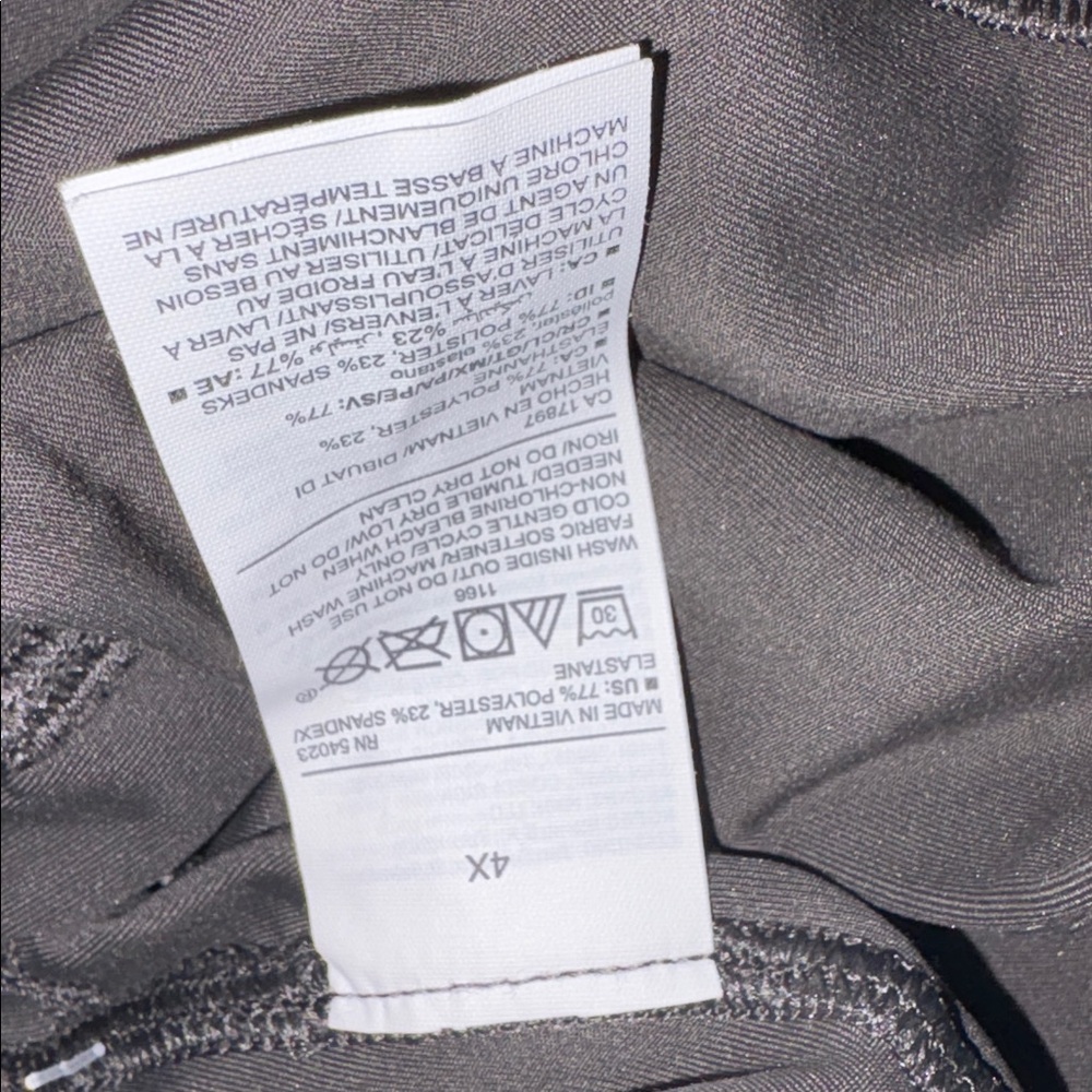 Old Navy Active Powersoft High Rise Plus Olive Green Joggers Go Dry Size 4X NWT - Picture 12 of 13